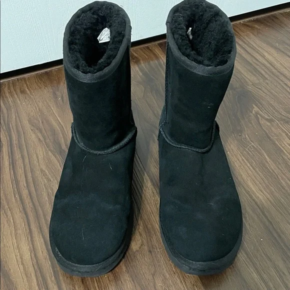 Kookaburra by UGG Women’s Koola Short Black Suede Fashion Boot Size 9 - Picture 4 of 8